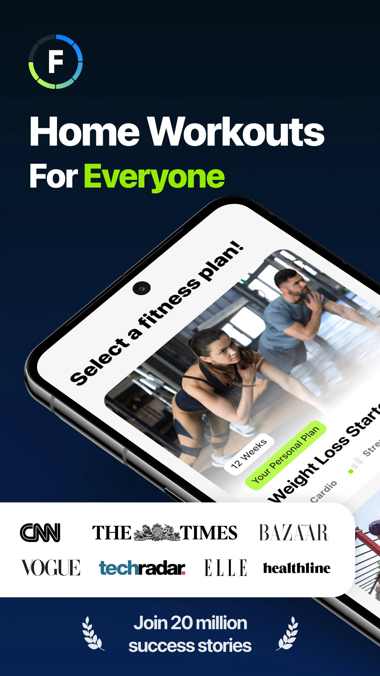 Fitify: Fitness, Home Workout screenshot